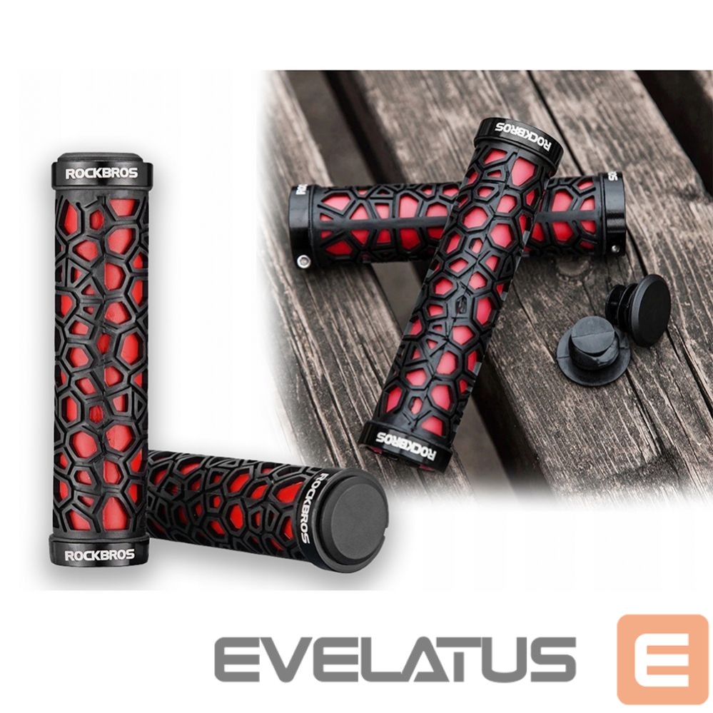 Piederums velosipēdiem Rockbros Red || Black