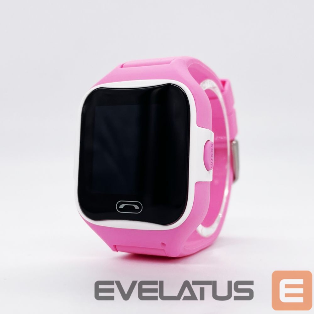 Viedpulksteni iLike Kids GPS Watch IWH01PK Pink