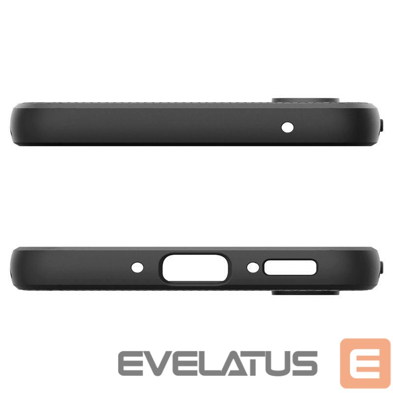 Aizmugurējais vāciņš Spigen Black