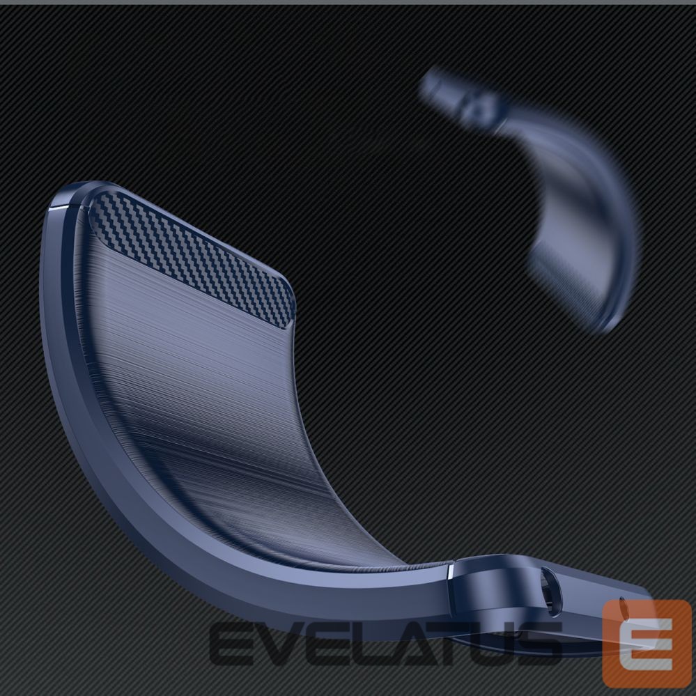 Aizmugurējais vāciņš Hurtel Carbon Case for iPhone 16e - Blue