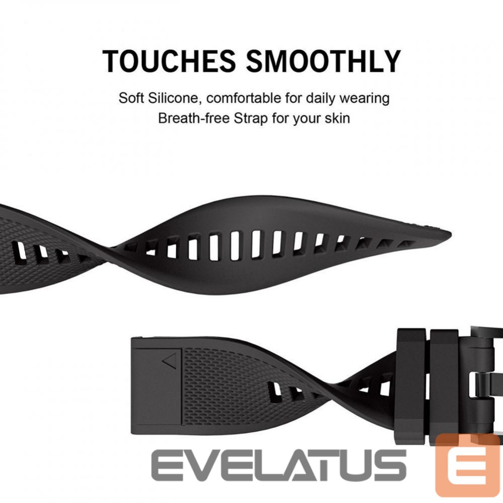 Siksniņa Tech-Protect Tech-Protect Smooth case for Garmin Fenix 5 / 6 / 6 Pro / 7 - black