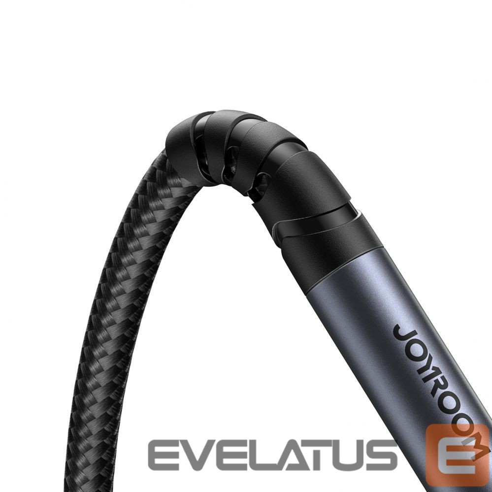 Parveidotājs Joyroom Joyroom stereo audio cable AUX 3.5 mm mini jack (male) - mini jack (female) 1.2 m black (SY-A09)