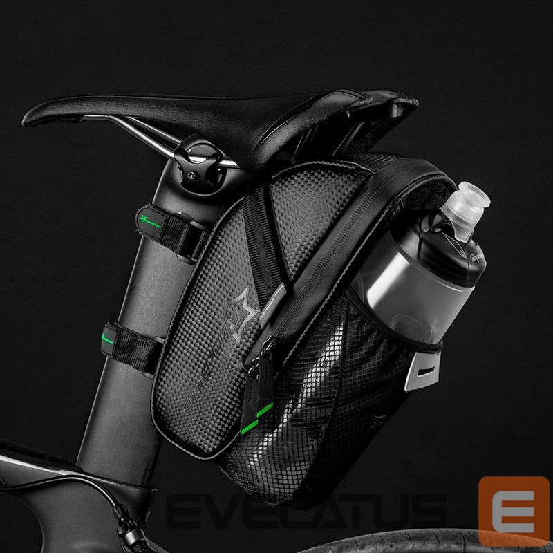 Piederums velosipēdiem Rockbros Rockbros C7-1 waterproof bicycle bag with saddle mounting 1.5l - black