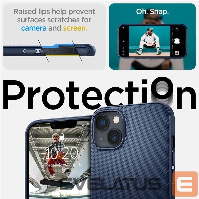 Citas preces Spigen Spigen Mag Armor iPhone 14 Plus Case - Blue