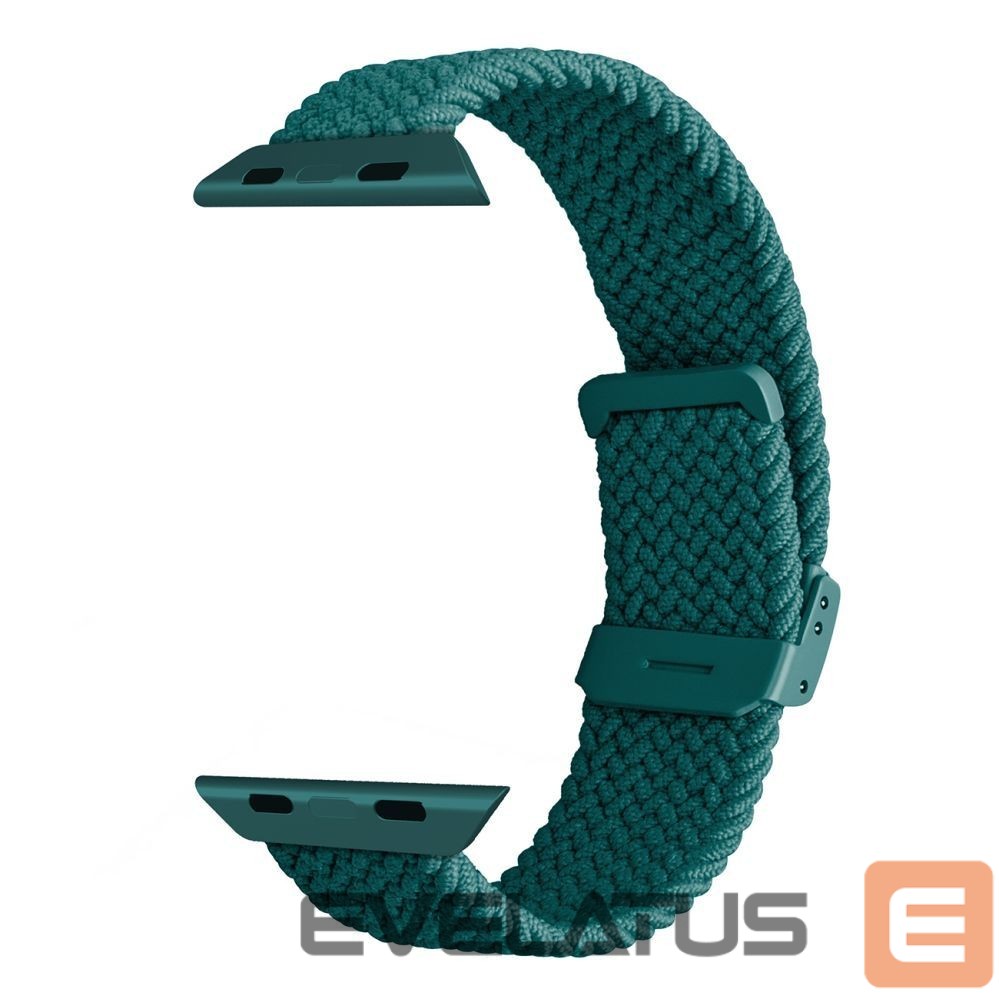 Siksniņa Puro Puro Loop Nylon Apple Watch Strap 38/40/41mm - Dark Green