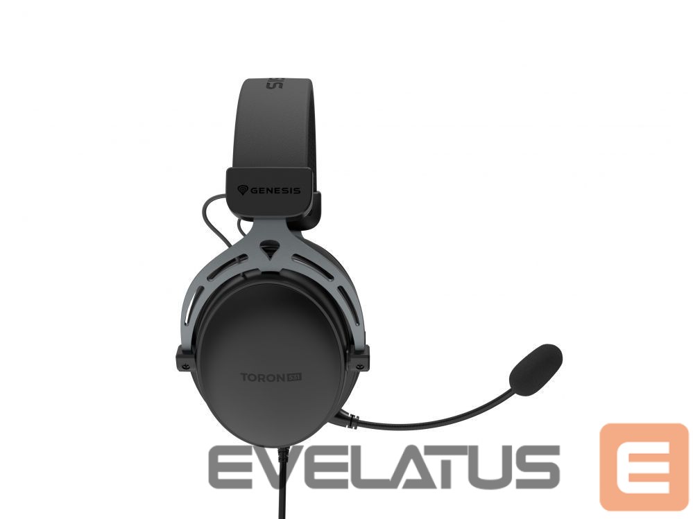 Bezvadu austiņas Genesis Gaming Headset | Toron 531 | Wired | Over-ear | Microphone | Black