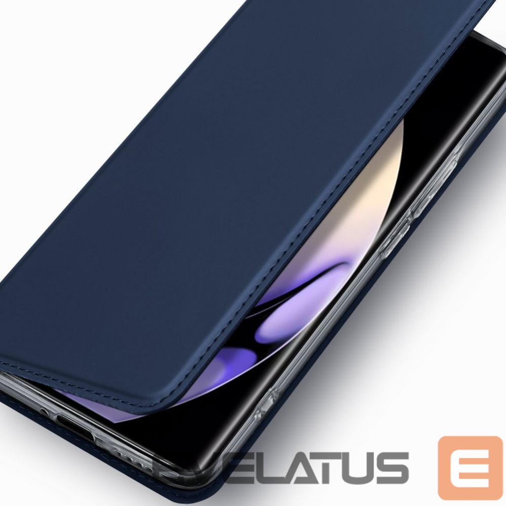 Aizmugurējais vāciņš Dux Ducis Dux Ducis Skin Pro Case For Realme 10 5G / Realme 9i 5G Cover Flip Card Wallet Stand Black