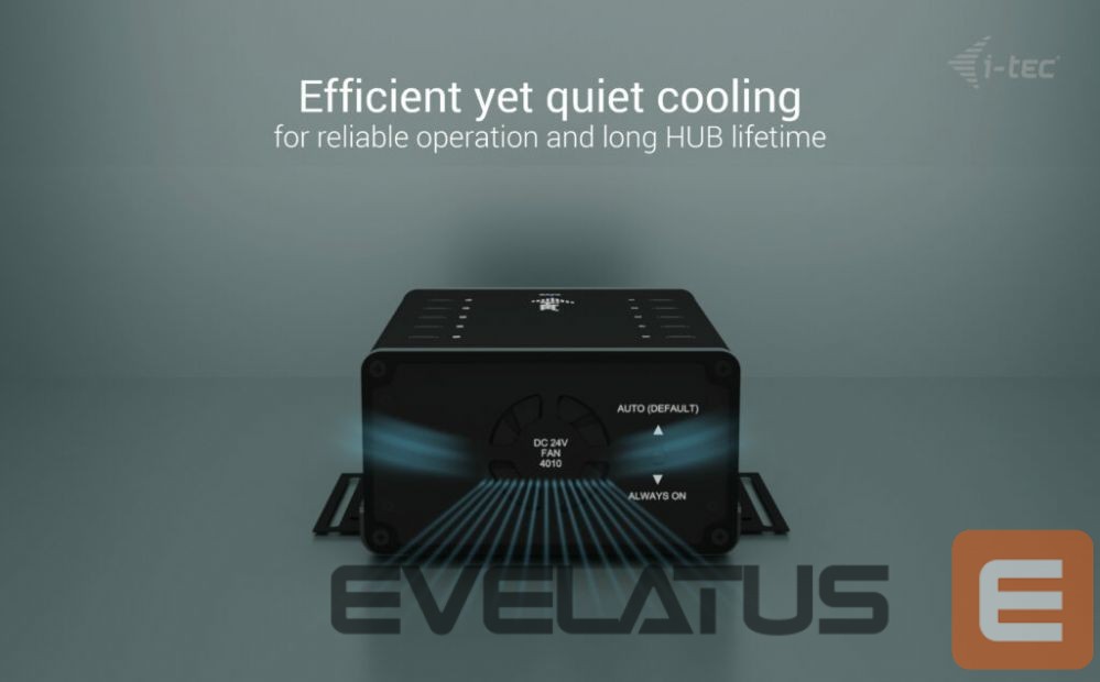 Datortehnikas aksesuāri I-TEC I-TEC USB-C/USB-A Charging HUB 10 Port