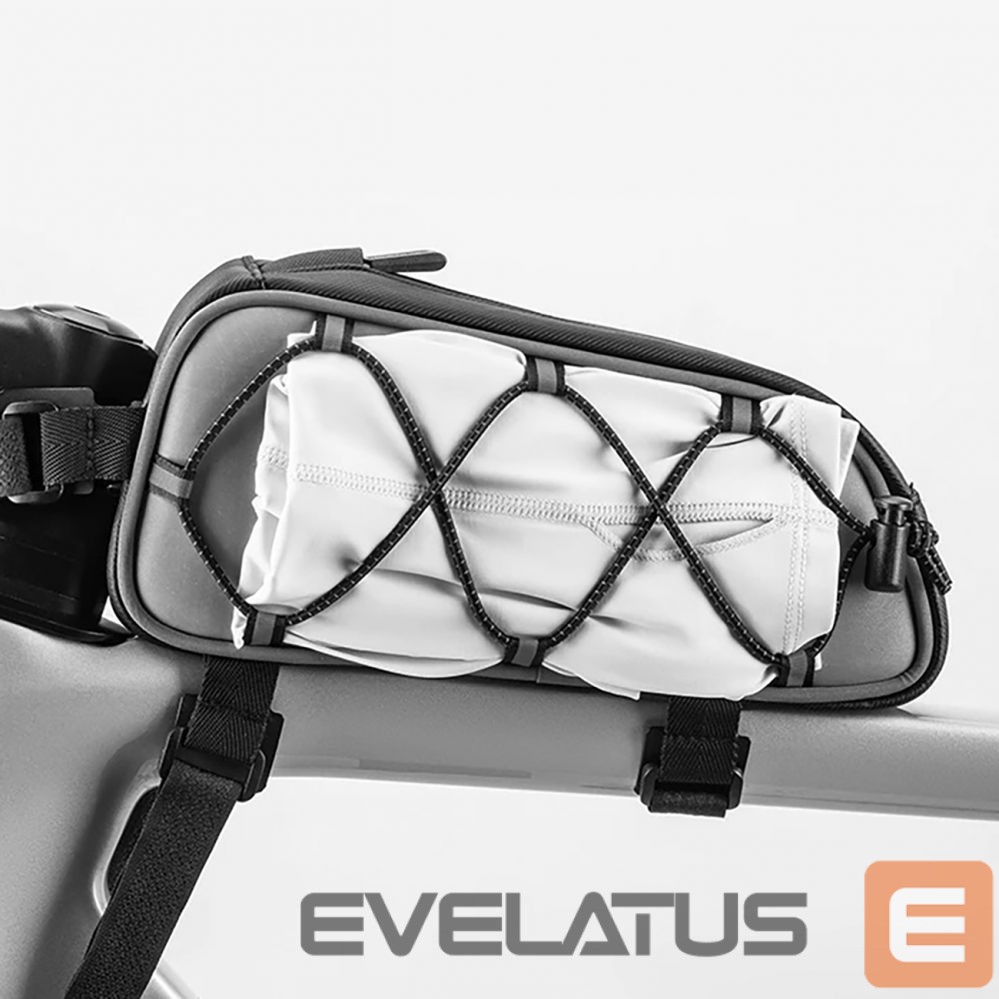 Piederums velosipēdiem Rockbros Rockbros 3012010901 bicycle frame bag 0.9 l - silver