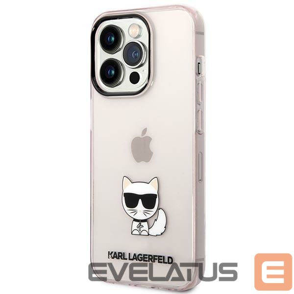 Aizmugurējais vāciņš Karl Lagerfeld Transparent || Pink