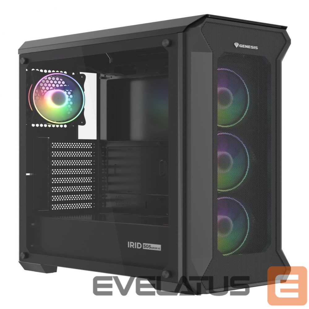 Datoru piederumi Natec NATEC Genesis PC case Irid 505