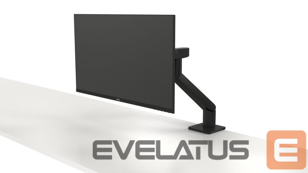 TV kronšteini Dell Single Monitor Arm Desk Mount, MSA20, 19-38 ", Maximum weight (capacity) 10 kg, Black