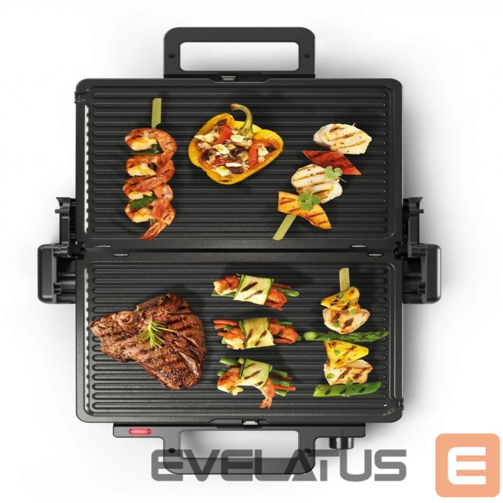 Galda grils Bosch | TCG3323 | Contact grill | 2000 W | Black
