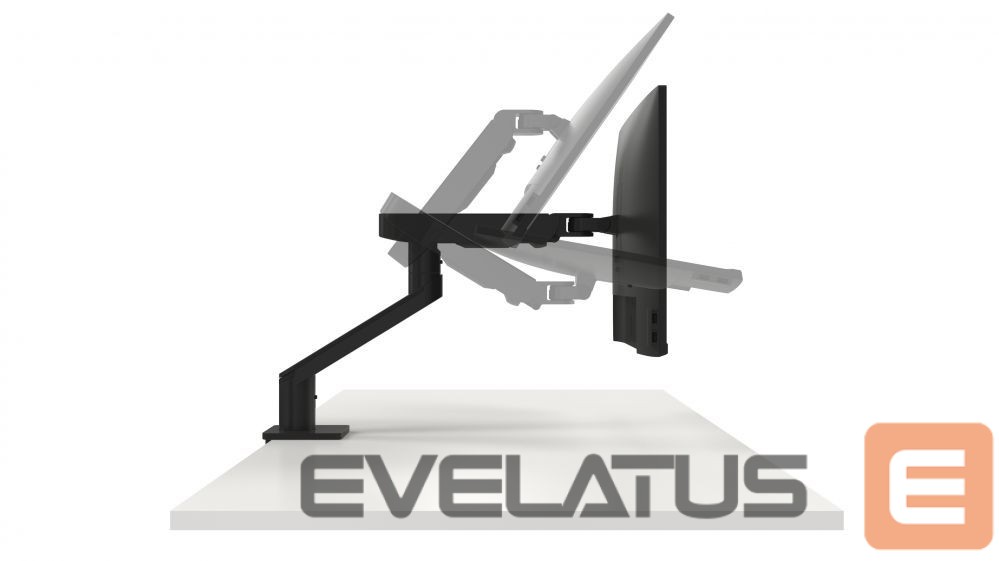 TV kronšteini Dell Single Monitor Arm Desk Mount, MSA20, 19-38 ", Maximum weight (capacity) 10 kg, Black