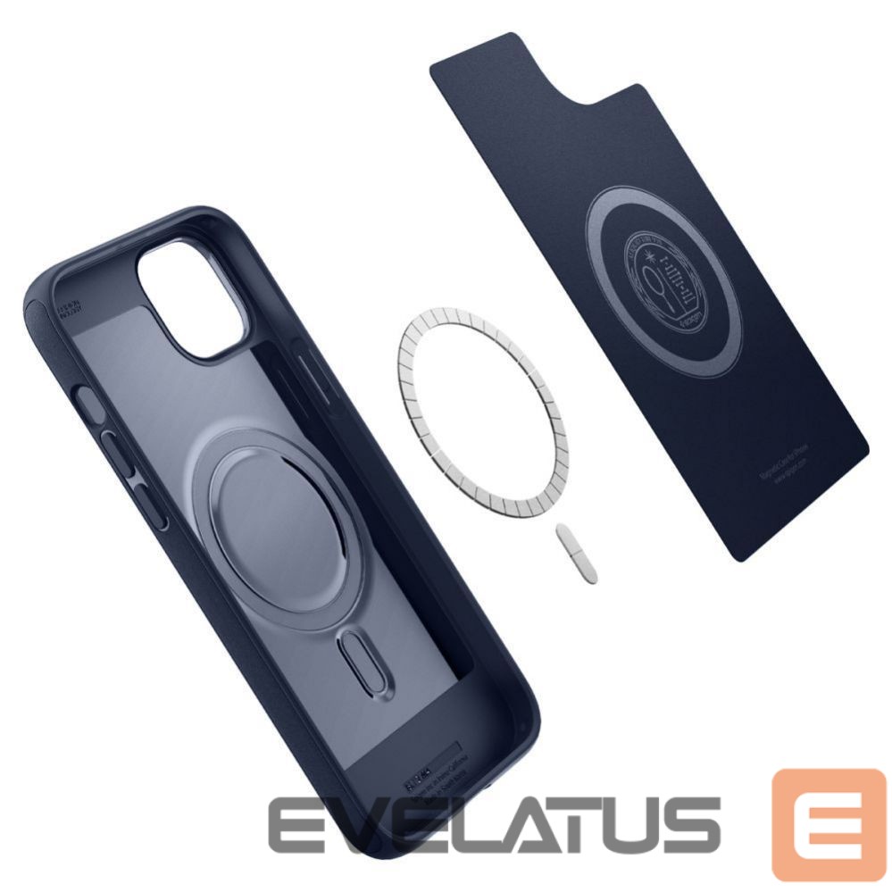 Citas preces Spigen Spigen Mag Armor iPhone 14 Plus Case - Blue