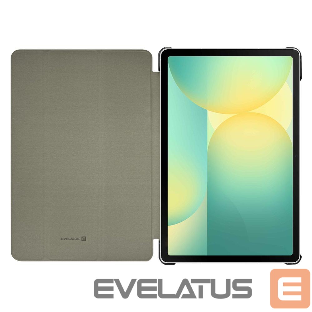 Maciņš grāmata Evelatus Galaxy Tab S10 FE Tablet case Lavender Gray
