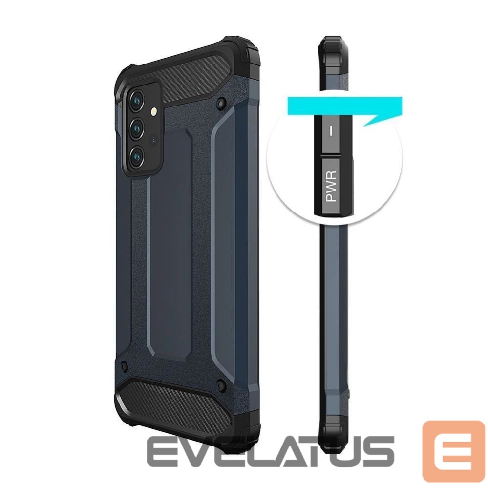Aizmugurējais vāciņš Hurtel Hybrid Armor Case for Samsung Galaxy A26 - Silver