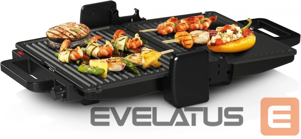Galda grils Bosch | TCG3323 | Contact grill | 2000 W | Black