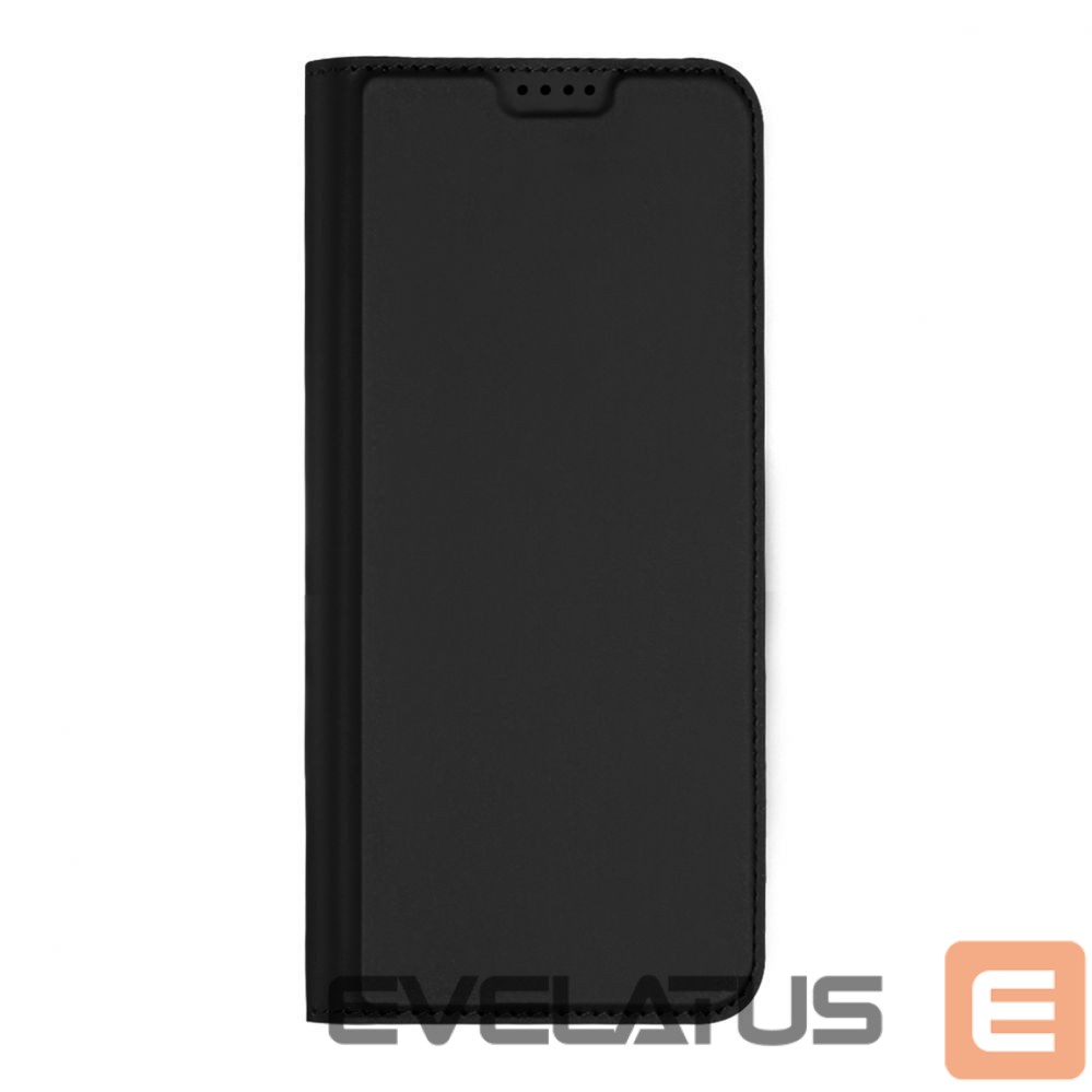 Aizmugurējais vāciņš Dux Ducis Dux Ducis Skin Pro Case For Realme 10 5G / Realme 9i 5G Cover Flip Card Wallet Stand Black