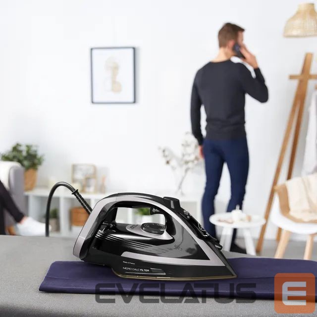 Glūdeklis TEFAL FV8062 Puregliss Iron , Black/Grey |