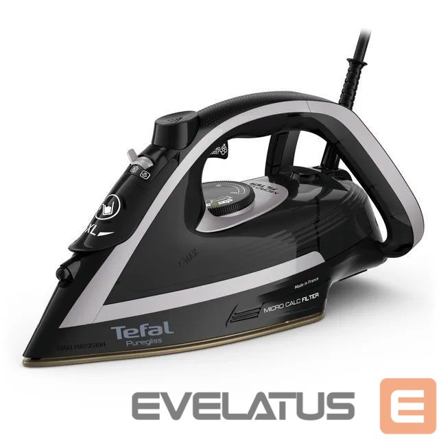 Glūdeklis TEFAL FV8062 Puregliss Iron , Black/Grey |