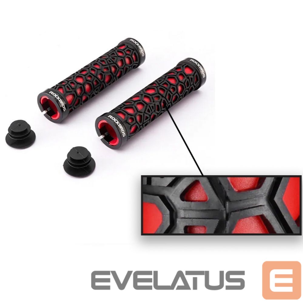 Piederums velosipēdiem Rockbros Red || Black