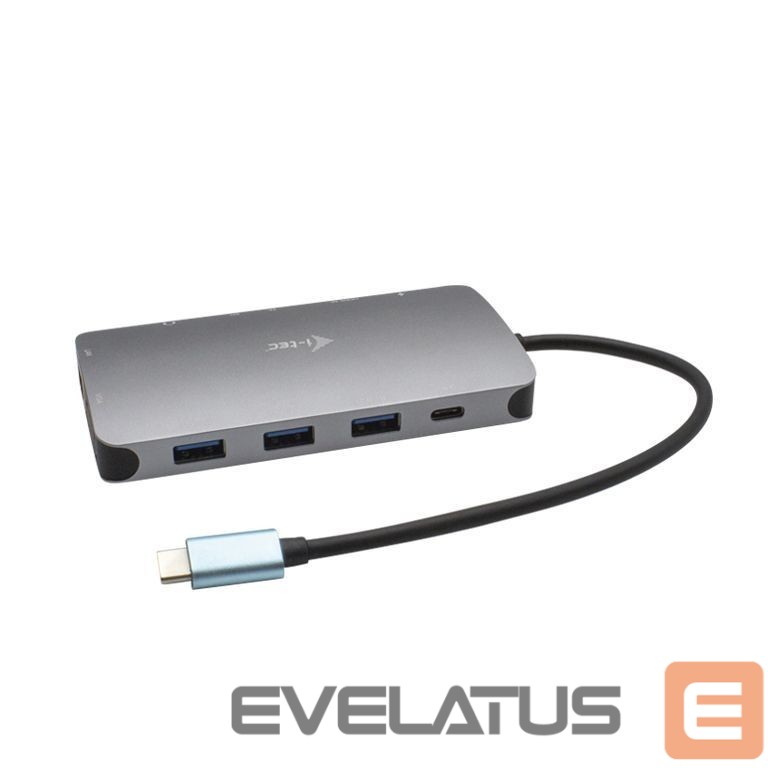 Datortehnikas aksesuāri I-TEC I-TEC USB-C Metal Nano Dock HDMI/VGA+PD