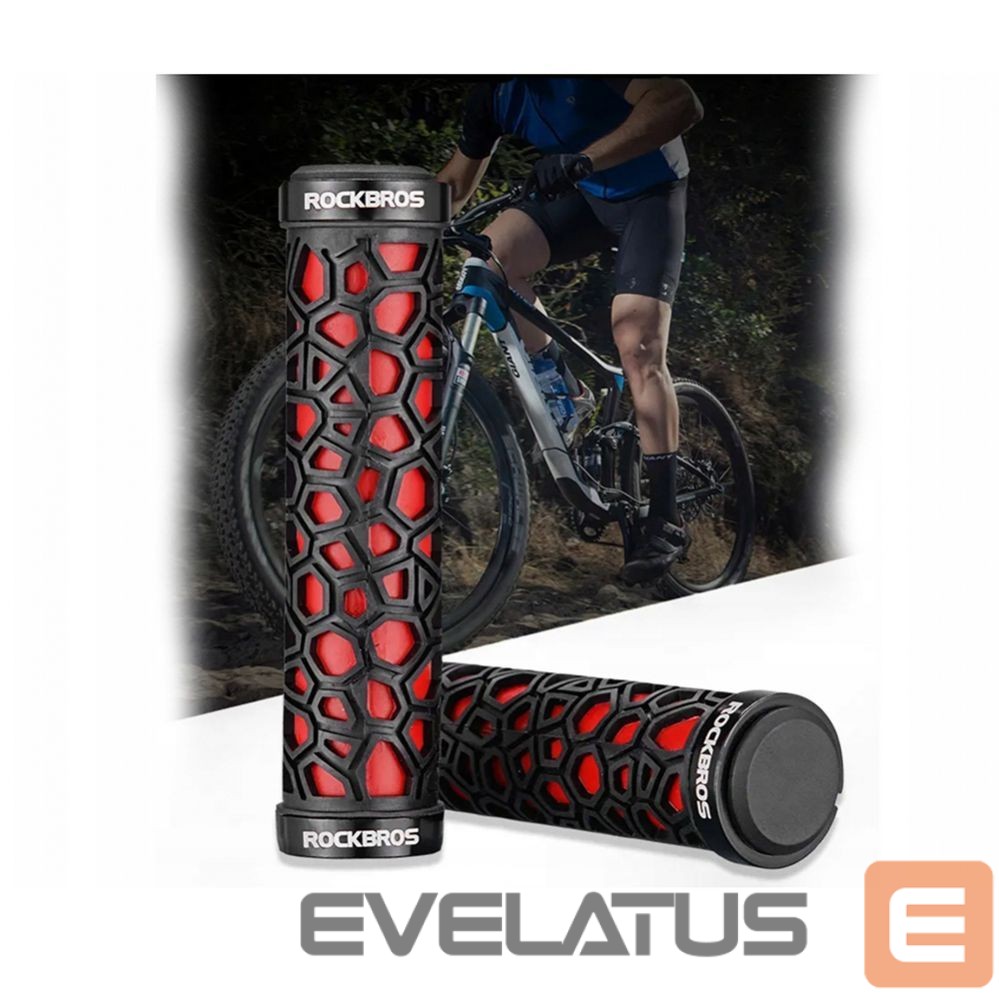 Piederums velosipēdiem Rockbros Red || Black