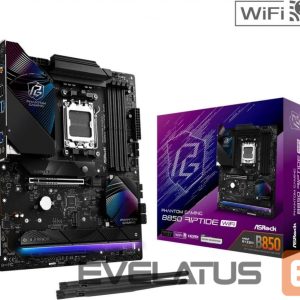 Pamatplate AMD procesorsiem Asrock  Mainboard||AMD B850|SAM5|ATX|Memory DDR5|Memory slots 4|1xPCI-Express 4.0 16x|1xPCI-Express 5.0 16x|1xM.2|1xHDMI|1xAudio-In|1xAudio-Out|8xUSB 2.0|9xUSB 3.2|3xUSB-C|1xOptical S/PDIF|1xRJ45|B850RIPTIDEWIFI 