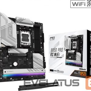 Pamatplate AMD procesorsiem Asrock  Mainboard||AMD B850|SAM5|ATX|Memory DDR5|Memory slots 4|1xPCI-Express 4.0 16x|1xPCI-Express 5.0 16x|1xM.2|1xHDMI|1xAudio-In|1xAudio-Out|1xMicrophone|6xUSB 2.0|4xUSB 3.2|2xUSB-C|1xRJ45|B850PRORSWIFI 