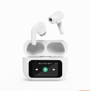 Vadu austiņas Gembird  HEADSET BLUETOOTH/WHITE TWS-LCD-ANC-01-W 