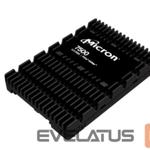 Cietais disks SSD Micron  SSD||SSD series 7500 PRO|960GB|PCIe Gen4|NVMe|NAND flash technology TLC|Write speed 1400 MBytes/sec|Read speed 6800 MBytes/sec|Form Factor U.3|TBW 1752 TB|MTBF 2000000 hours|MTFDKCC960TGP-1BK1DABYYR 
