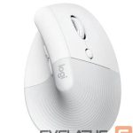 Datora pele Logitech  MOUSE USB OPTICAL WRL VERTICAL/WHITE RIGH 910-006475 