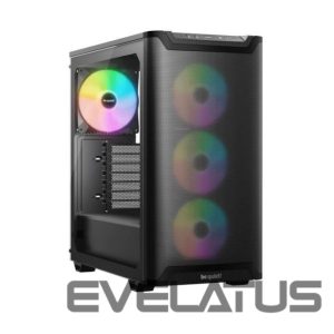 Datoru korpusi BE QUIET  Case||PURE BASE 501 LX|MidiTower|Case product features Transparent panel|Not included|ATX|MicroATX|MiniITX|Colour Black|BGW78 
