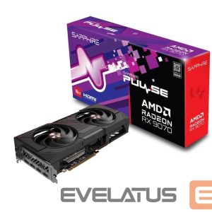 Grafiskās karte / Video kartes Sapphire  Graphics Card||AMD Radeon RX 9070|16 GB|GDDR6|256 bit|PCIE 5.0 16x|Dual Slot Fansink|2xHDMI|2xDisplayPort|11349-03-20G 
