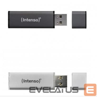Zibatmiņa Intenso MEMORY DRIVE FLASH USB2 32GB/2PCS SILV/ ANT 3521480