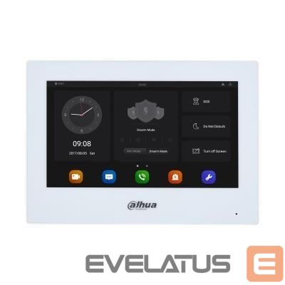 Serveru - Citi piederumi DAHUA MONITOR LCD 7" IP DOORPHONE/WI-FI VTH5321GB-W