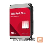Cietais disks HDD Western Digital  HDD||Red Plus|10TB|SATA|512 MB|7200 rpm|3,5"|WD100EFGX 