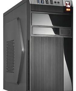 Datoru korpusi GOLDEN TIGER  Case||Baltimore 530|MiniTower|Not included|MicroATX|Colour Black|BALTIMORE5302USB2+2USB3 