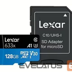 Cita datorprece Lexar  MEMORY MICRO SDXC 128GB UHS-I/W/A LMSBLPL128G-BNANG 