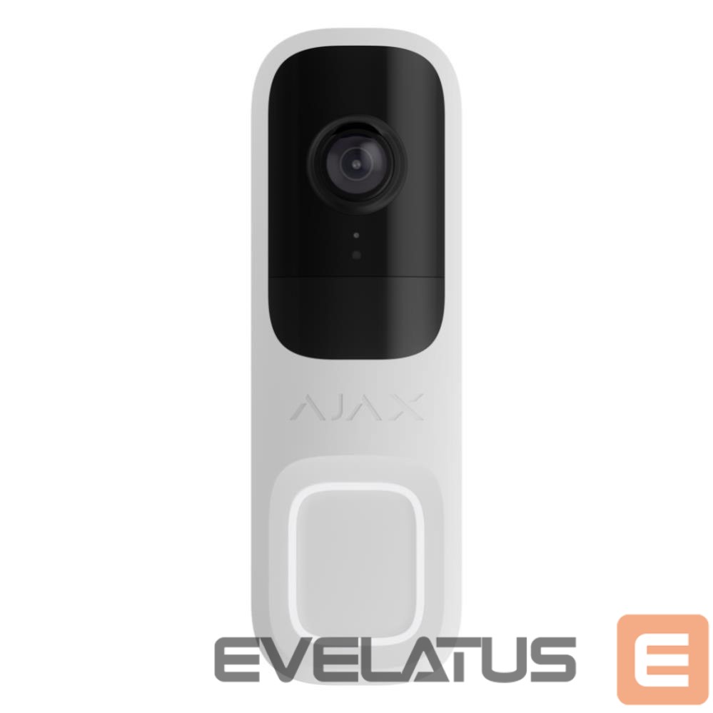 Videofoni AJAX VIDEO DOORBELL/WHITE 66390