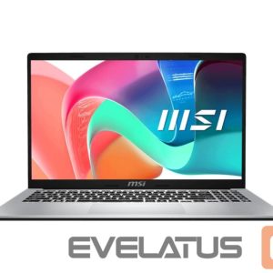 Portatīvais dators MSI  Notebook||Modern|15 F13MG|CPU  Core i5|i5-1334U|1300 MHz|15.6"|1920x1080|RAM 16GB|DDR4|SSD 512GB|Intel Iris Xe graphics|Integrated|ENG|Card Reader Micro SD|Windows 11 Home|Silver|1.7 kg|MODERN15F13MG-430NL 