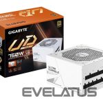 Barošanas bloks Gigabyte  Power Supply||UD750GM PG5 ICE|ATX 3.1|750 Watts|Efficiency 80 PLUS GOLD|PFC Active|MTBF 100000 hours|GP-UD750GMPG5ICE 