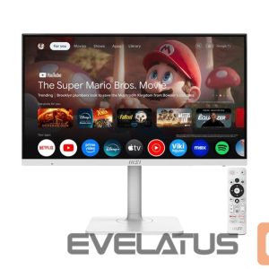 Monitors MSI  LCD Monitor||27 "|3840 x 2160 pixels|4K Ultra HD|Native aspect ratio 16:9|MODERNMD272UPSW 