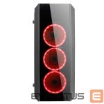 Datoru korpusi Chieftec  Case||SCORPION II|MidiTower|Not included|ATX|MicroATX|MiniITX|Colour Black|GL-02B-OP 