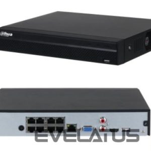 novērošanas aksesuari DAHUA  NET VIDEO RECORDER 8CH 8POE/NVR4108HS-8P-4KS3 