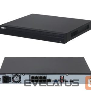 novērošanas aksesuari DAHUA  NET VIDEO RECORDER 8CH 8POE/NVR4208-8P-4KS3 