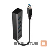 Parveidotājs LINDY  I/O HUB USB3 4PORT/43324 
