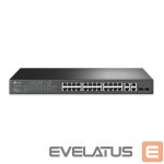 Nevadāms centrmezgls TP-Link  Switch||SL2428P|Rack|PoE+ ports 24|250 Watts|SL2428P 