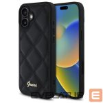 Cits mobilo telefonu aksesuārs Guess  Guess New 4G Triangle case for iPhone 16 - black